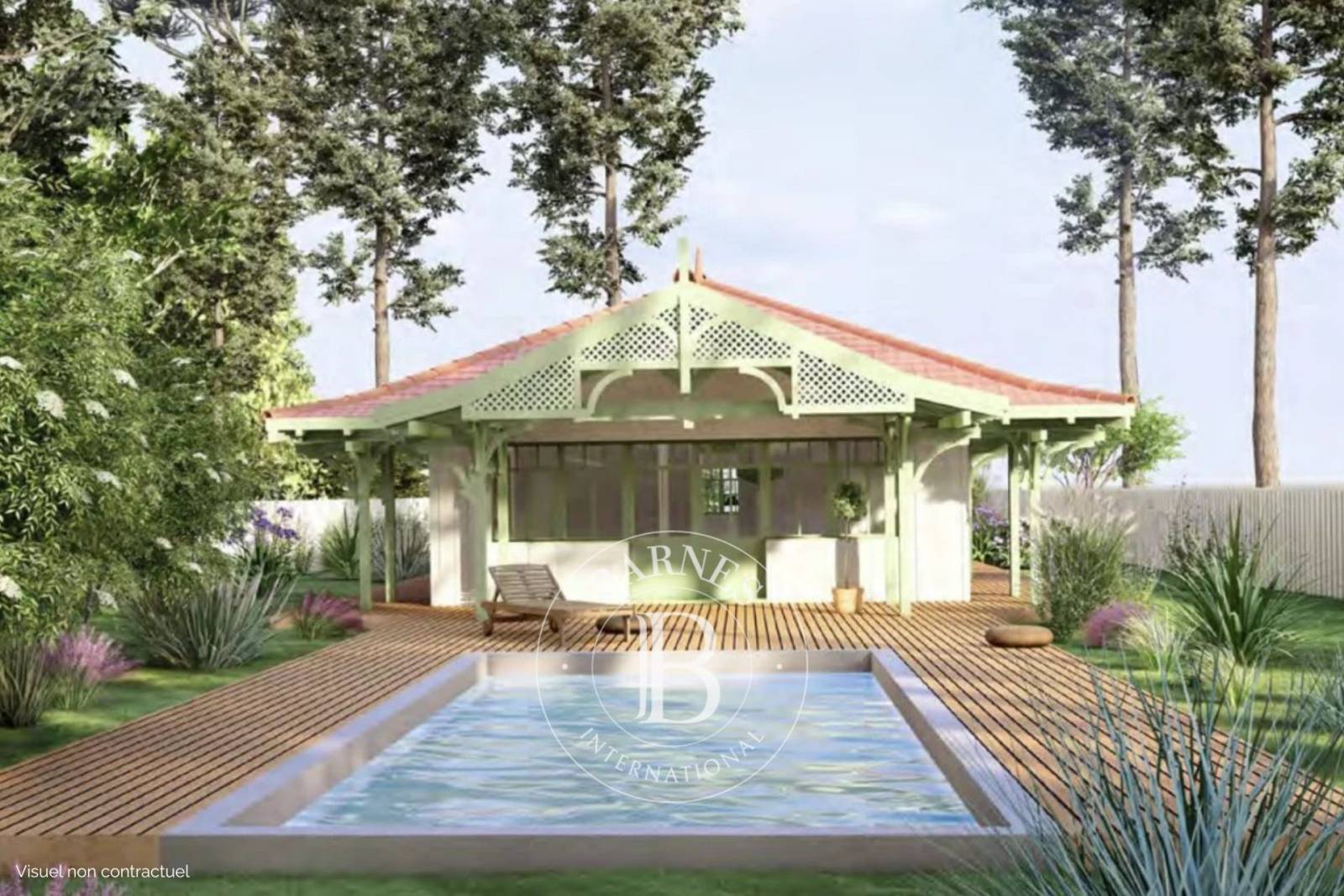 MAISON À RÉNOVER AVEC PERMIS DE CONSTRUIRE DANS LE VILLAGE DE CLAOUEY, SUR LA PRESQU’ÎLE DU CAP FERRET