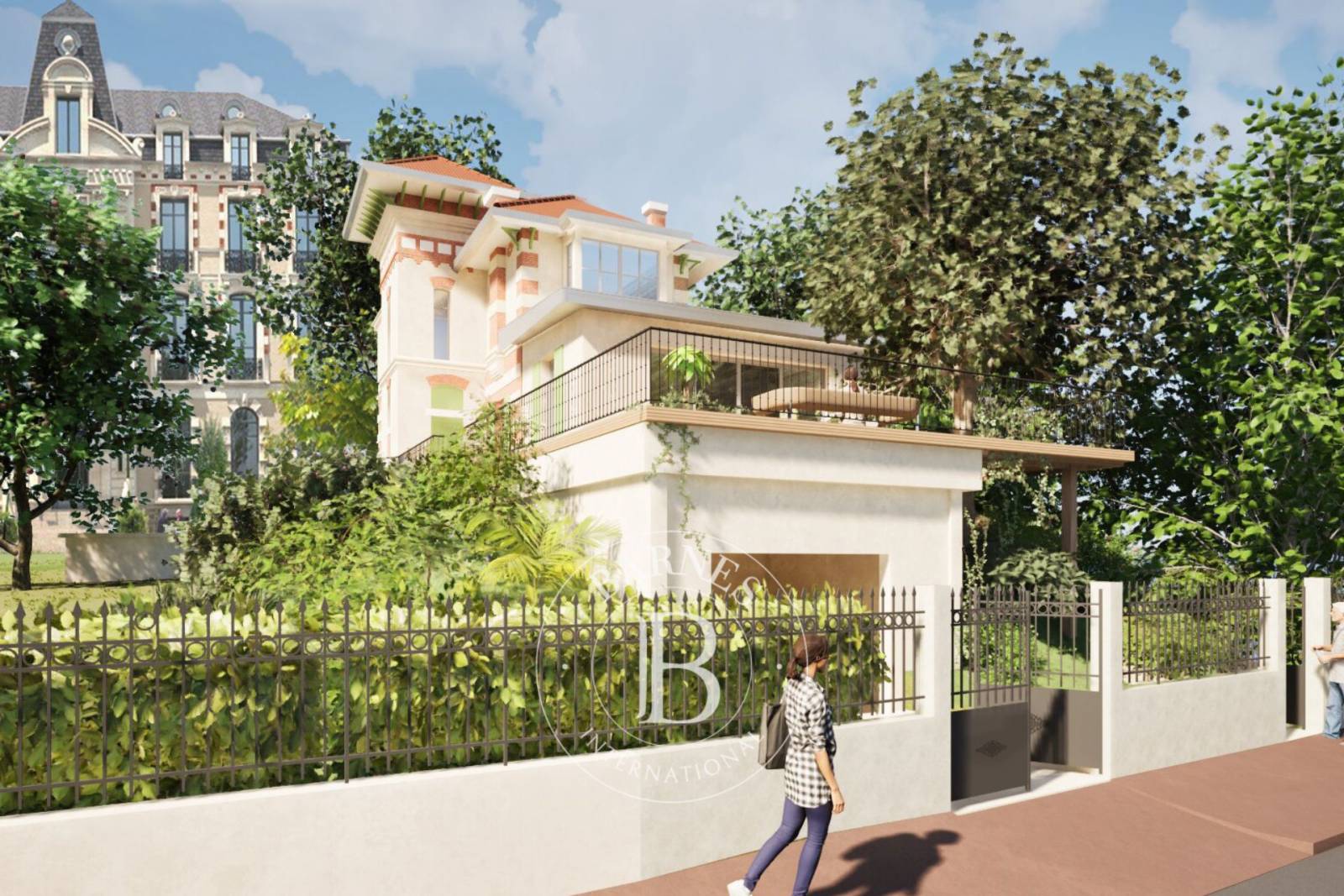 MAISON DE CHARME AVEC JARDIN ET TERRASSES EN VILLE D’HIVER À ARCACHON