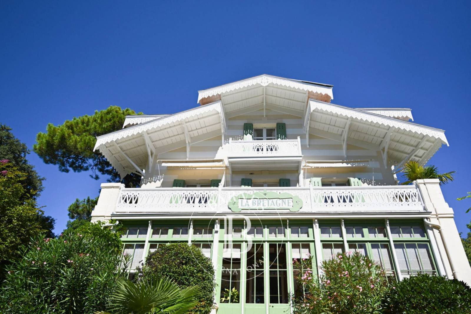 maison de prestige Ville d’Hiver Arcachon proche plage Pereire