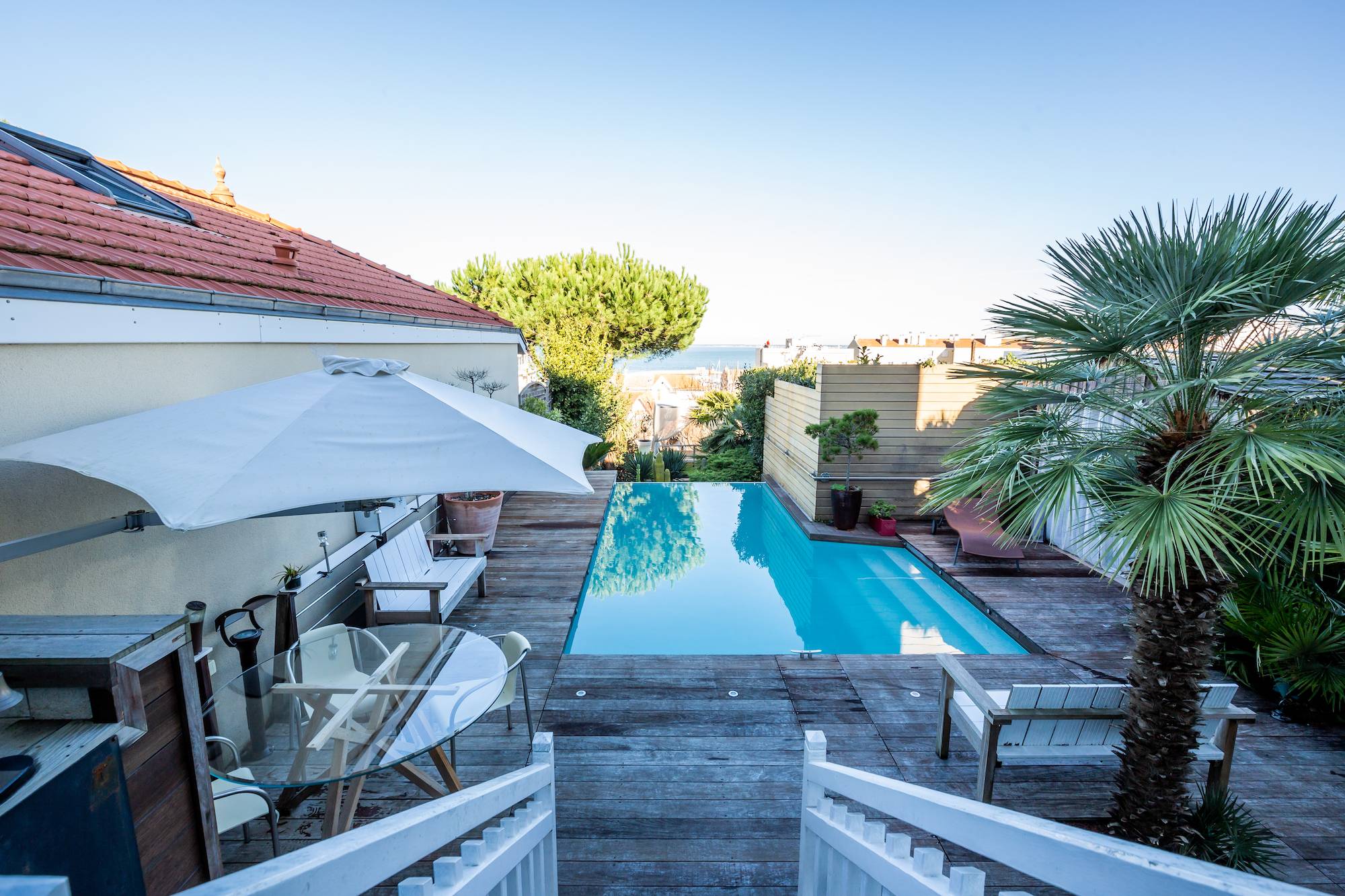 ARCACHON VILLA ARCACHONNAISE A VENDRE AVEC VUE MER