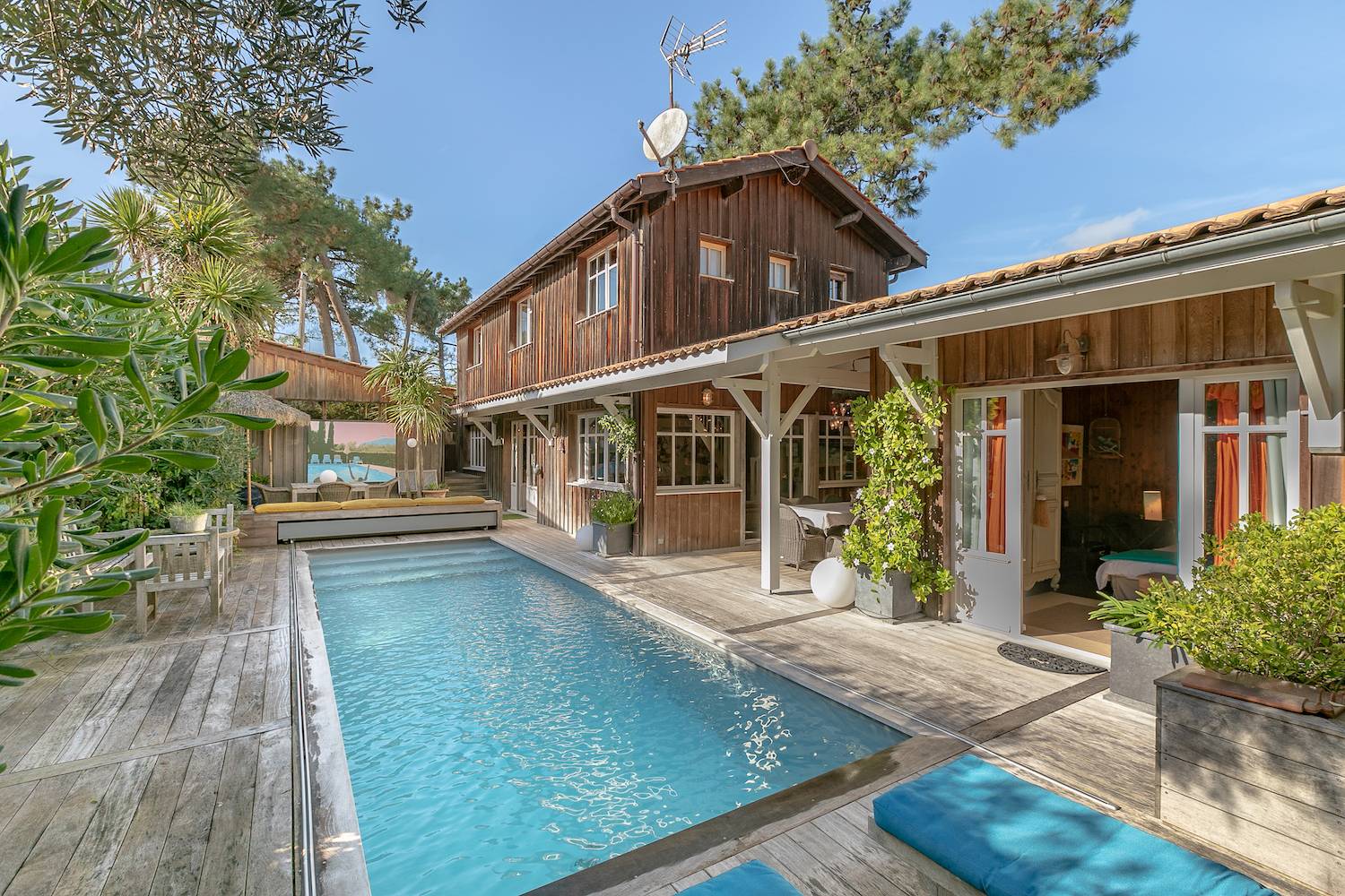 VILLA A VENDRE AU PIED DU PHARE CAP FERRET