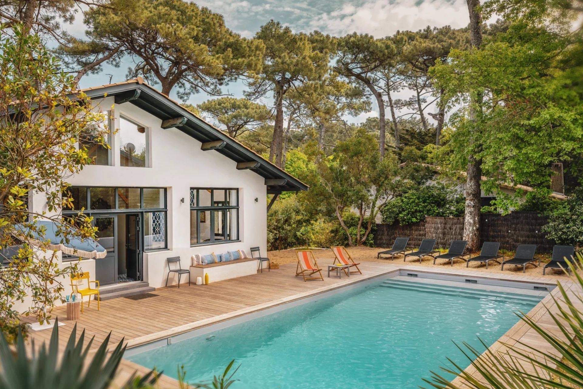location villa pyla-sur-mer avec piscine