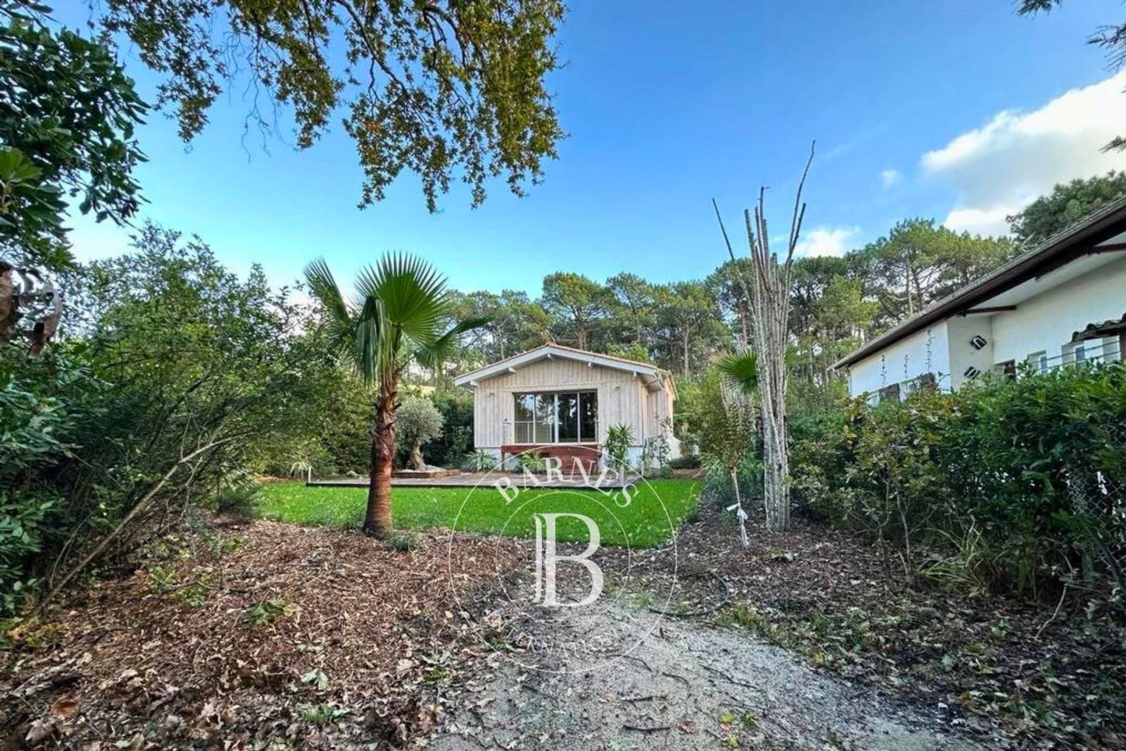 maison rénovée Cap Ferret avec jardin arboré