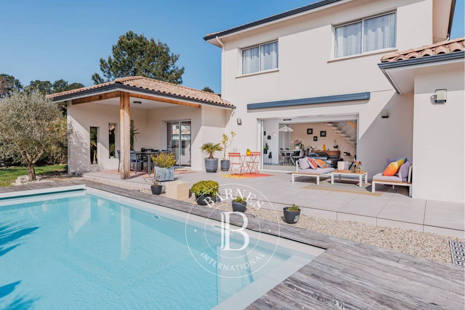 Villa construite en 2021 à Gujan-Mestras – agence immobilière Barnes