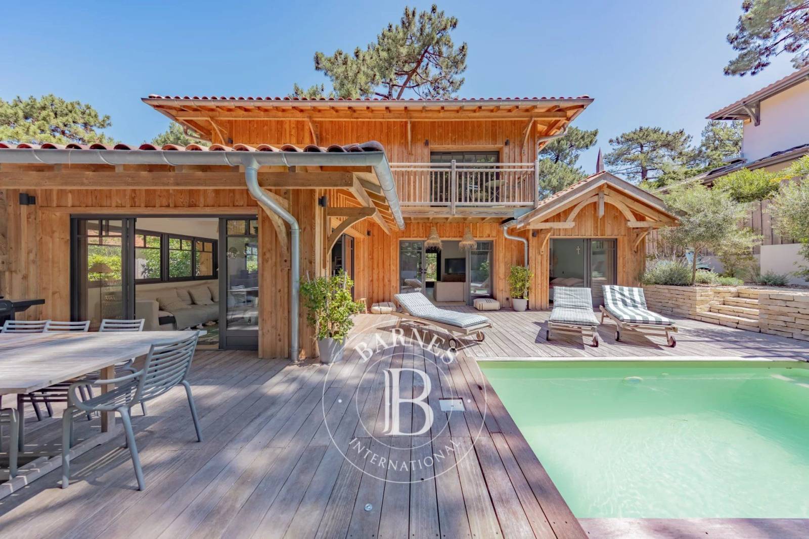 maison avec terrasse bois et jardin au Pyla