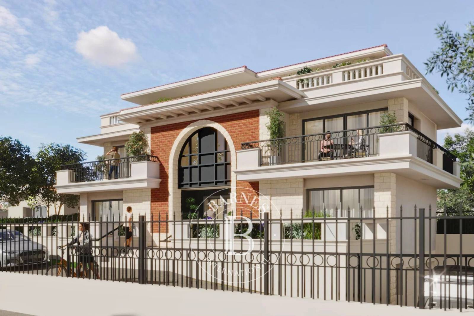 pièce de vie 42 m² avec cuisine ouverte Arcachon Barnes Bassin d’Arcachon