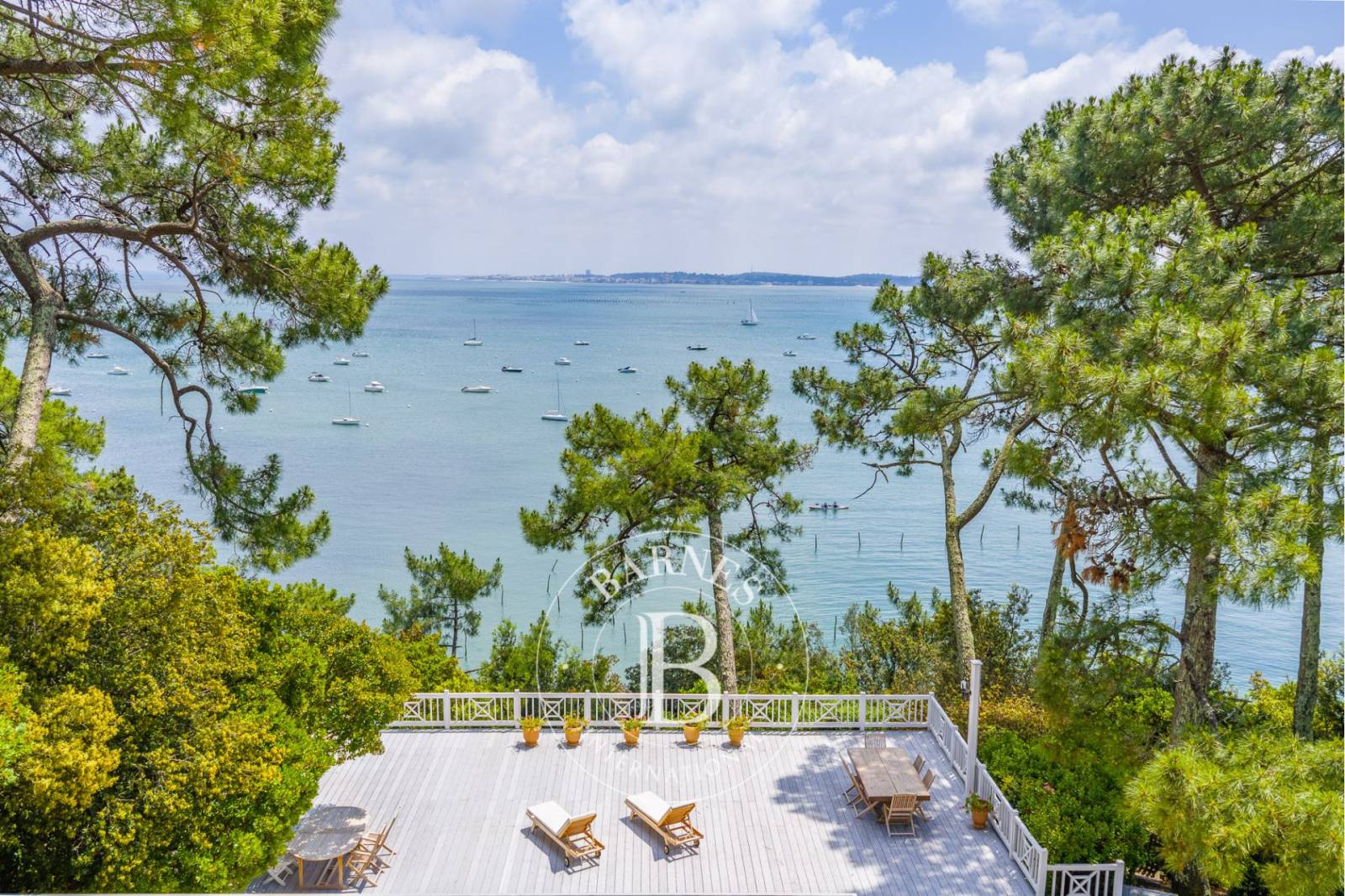 villa d’architecte vue Bassin d’Arcachon Presqu’île du Cap Ferreta