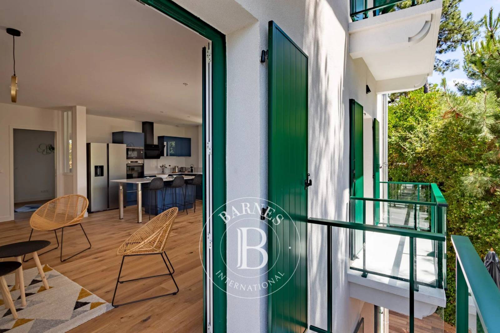 appartement trois pièces avec balcon résidence Corniche Pyla-sur-Mer