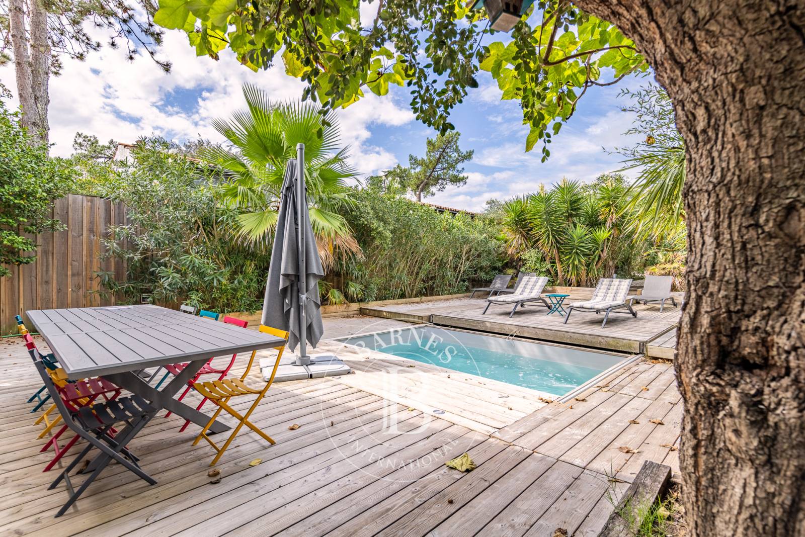 VILLA BASQUE AVEC PISCINE À PROXIMITÉ DU MOULLEAU AU PYLA-SUR-MER