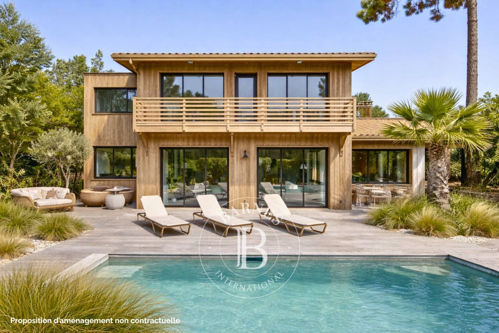 MAGNIFIQUE VILLA AVEC VUE PANORAMIQUE SUR LA FORÊT AU CANON, CAP FERRET