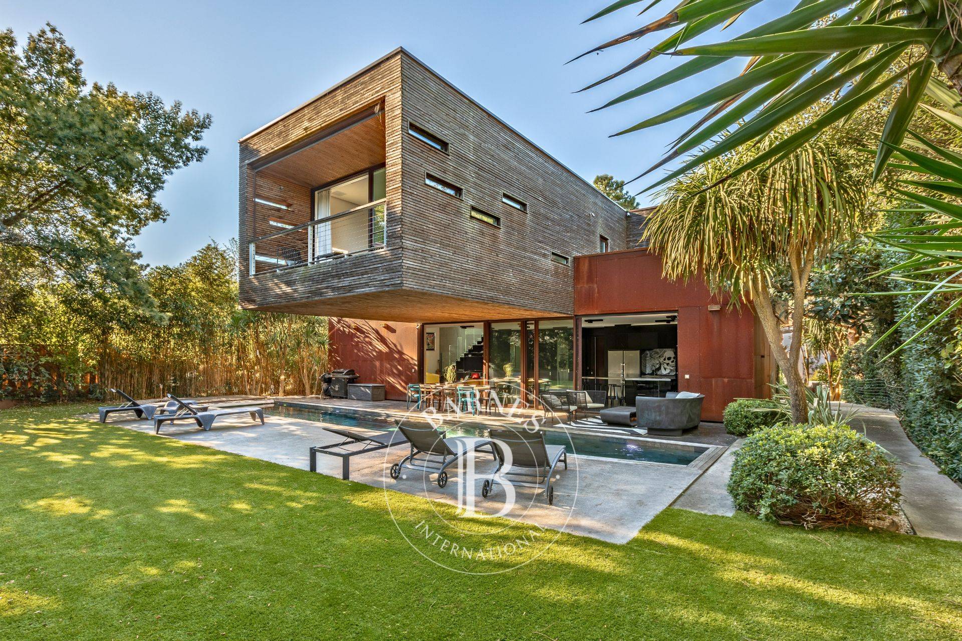 Maison d'architecte exceptionnelle Bassin d'Arcachon, design moderne et domotique