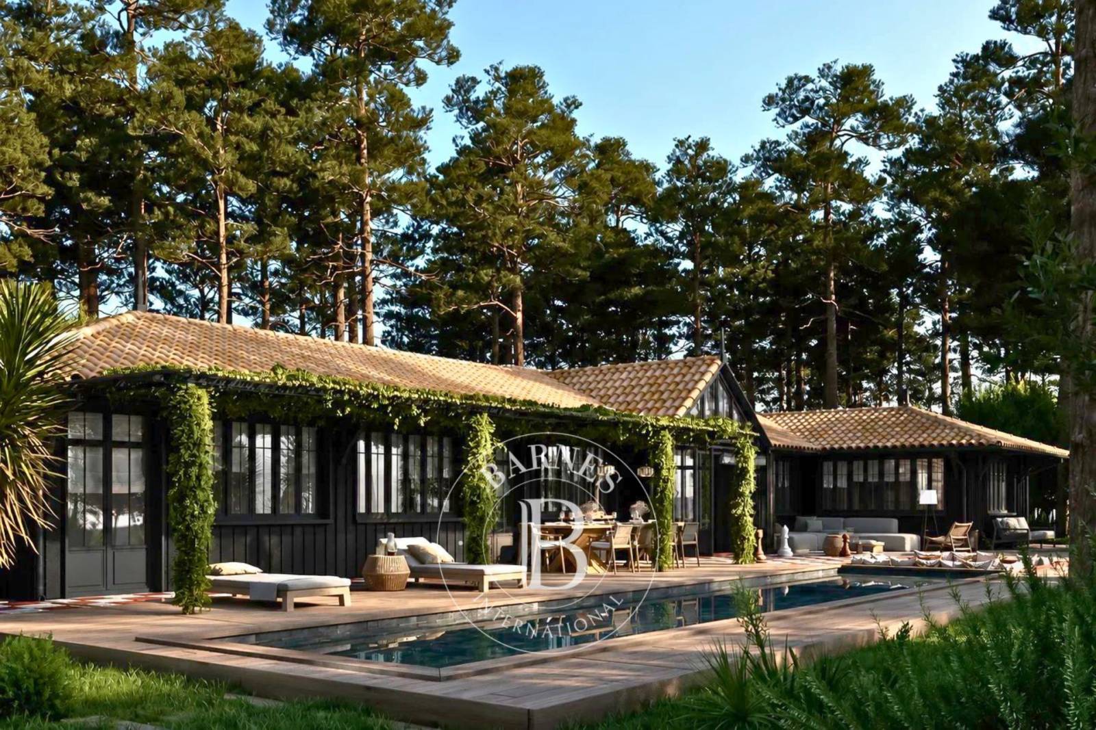 VILLA À RÉNOVER AVEC PERMIS DE CONSTRUIRE DANS LE TRIANGLE D’OR DU CAP FERRET