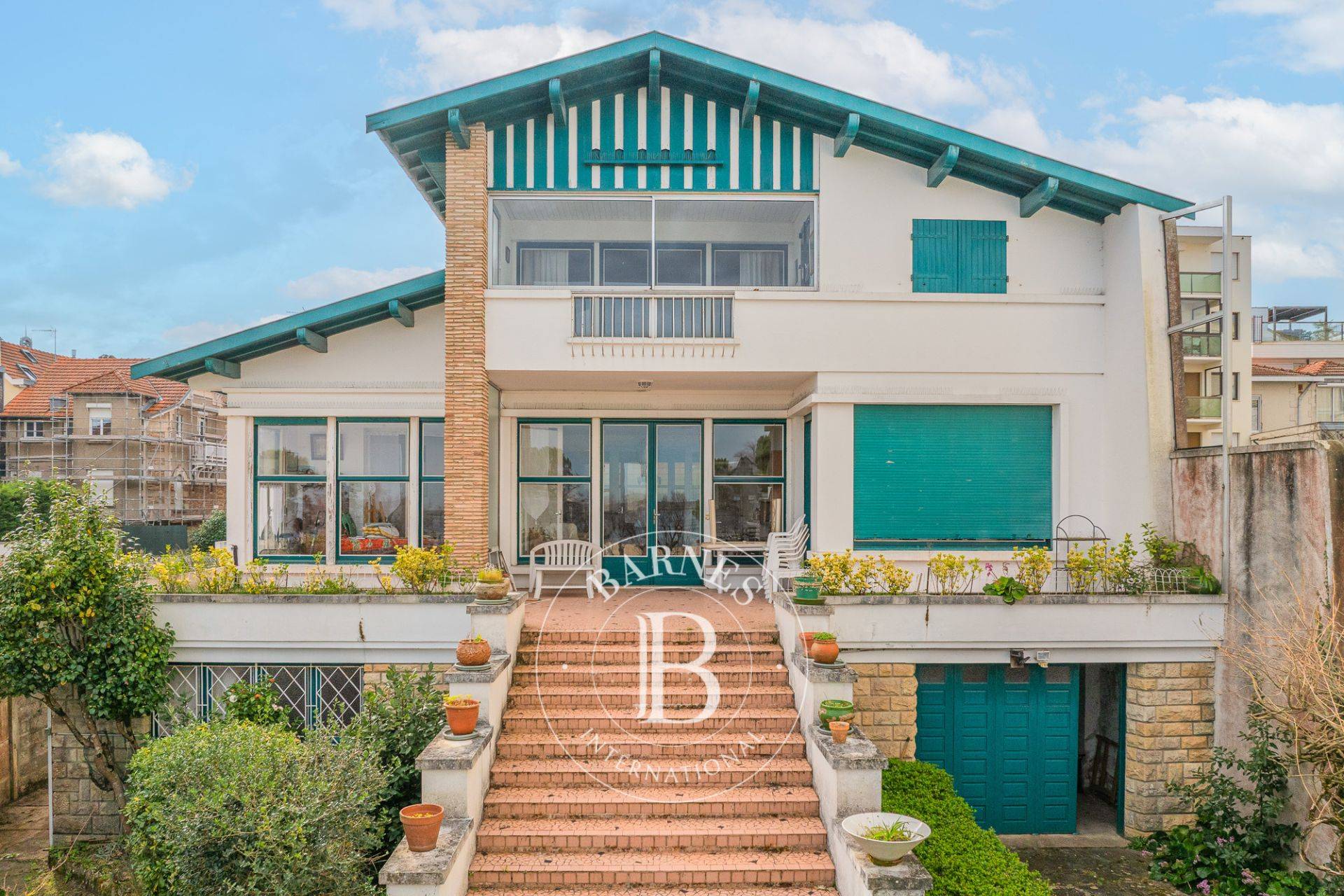 Villa basco-landaise en première ligne à Arcachon