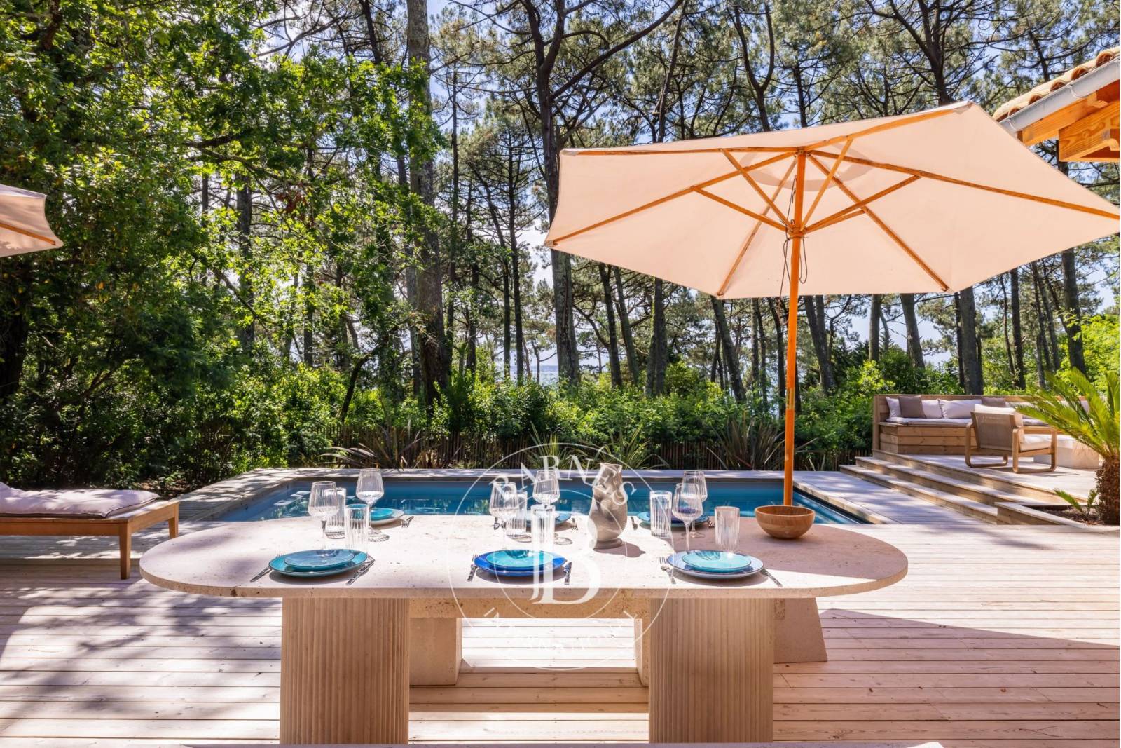 VILLA D'EXCEPTION AVEC VUE BASSIN À LA POINTE AUX CHEVAUXa