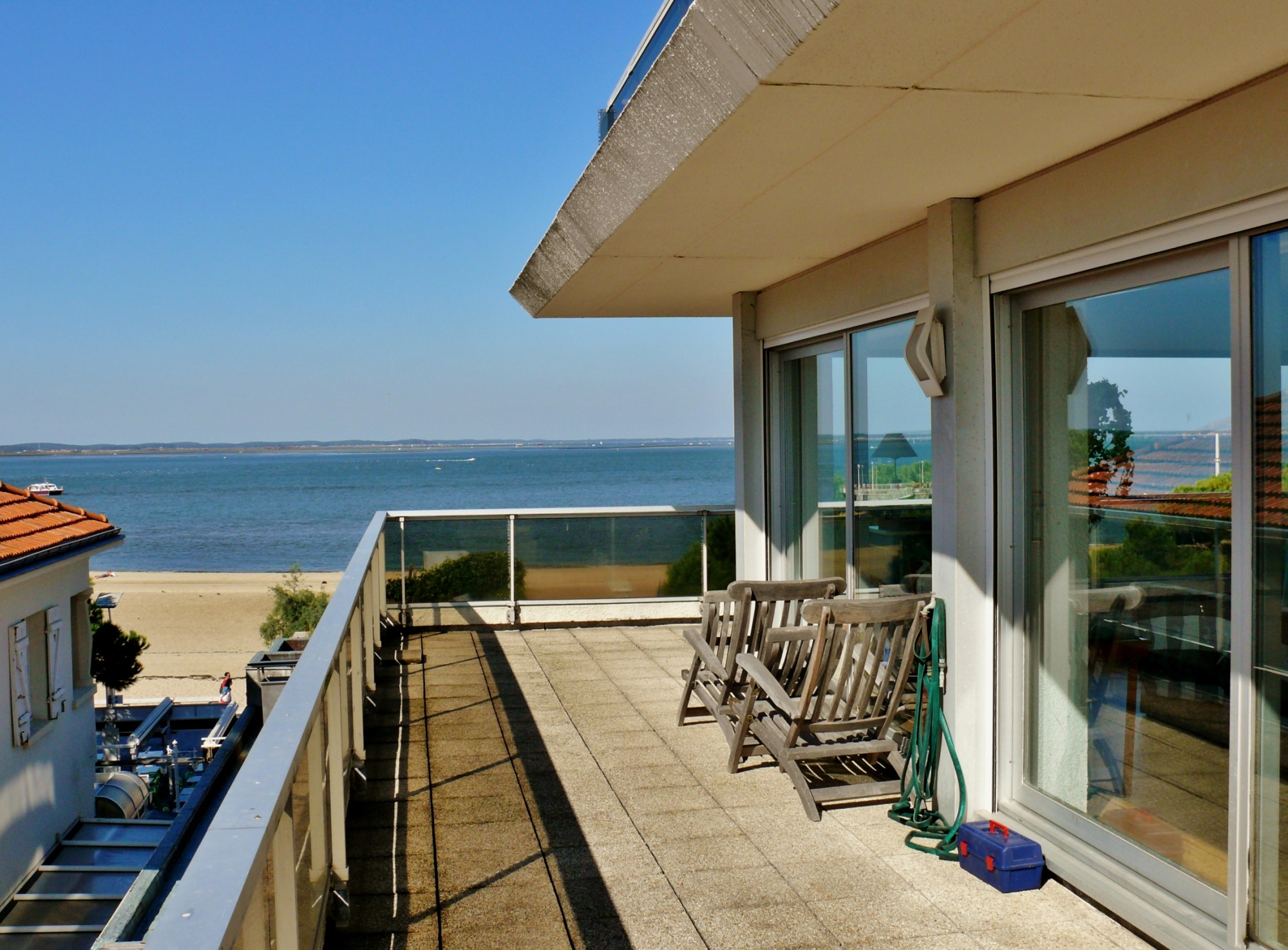 Maison à vendre au Pyla : première ligne avec vue mer