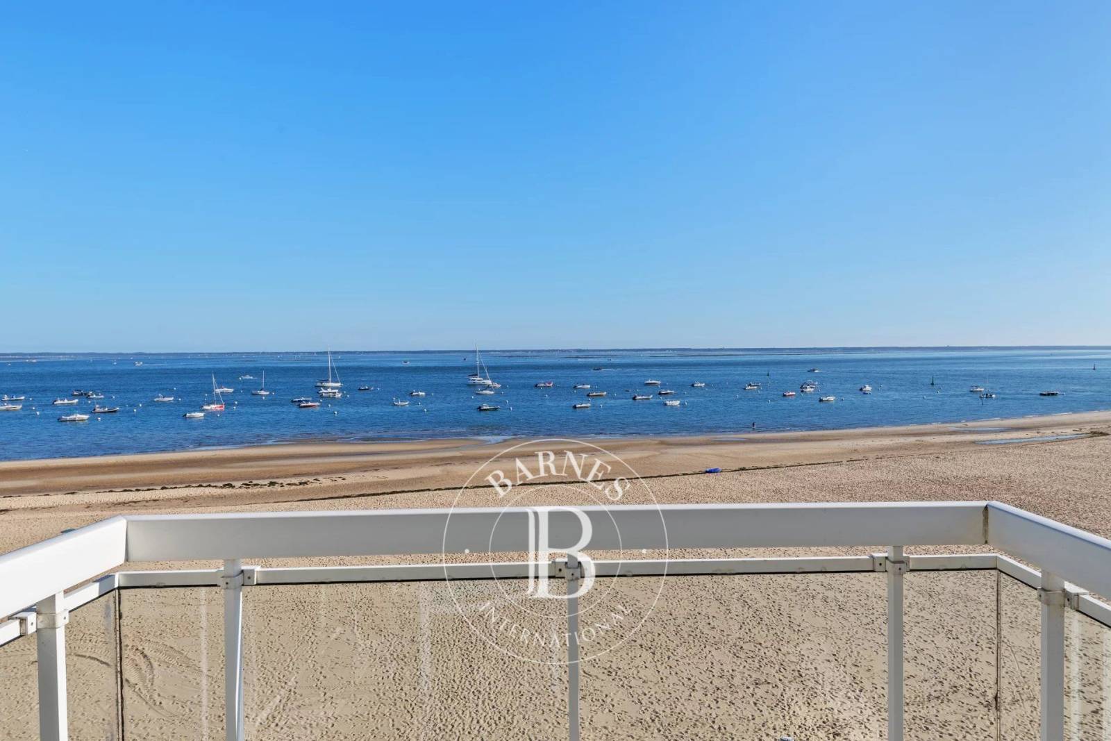 terrasse avec vue mer appartement Arcachon première ligne