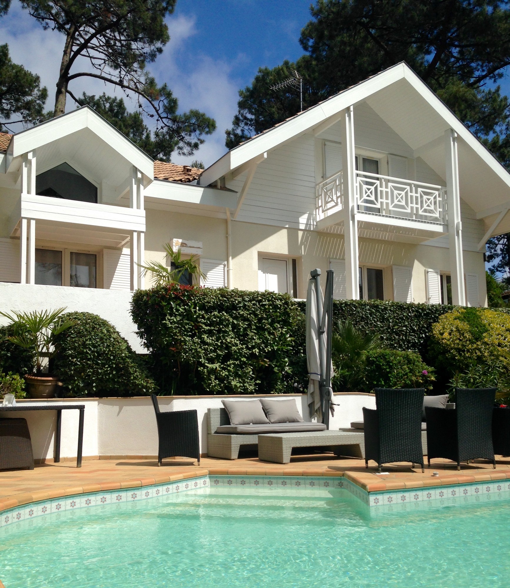 À acheter Pyla sur Mer, belles maisons du bassin en position dominante