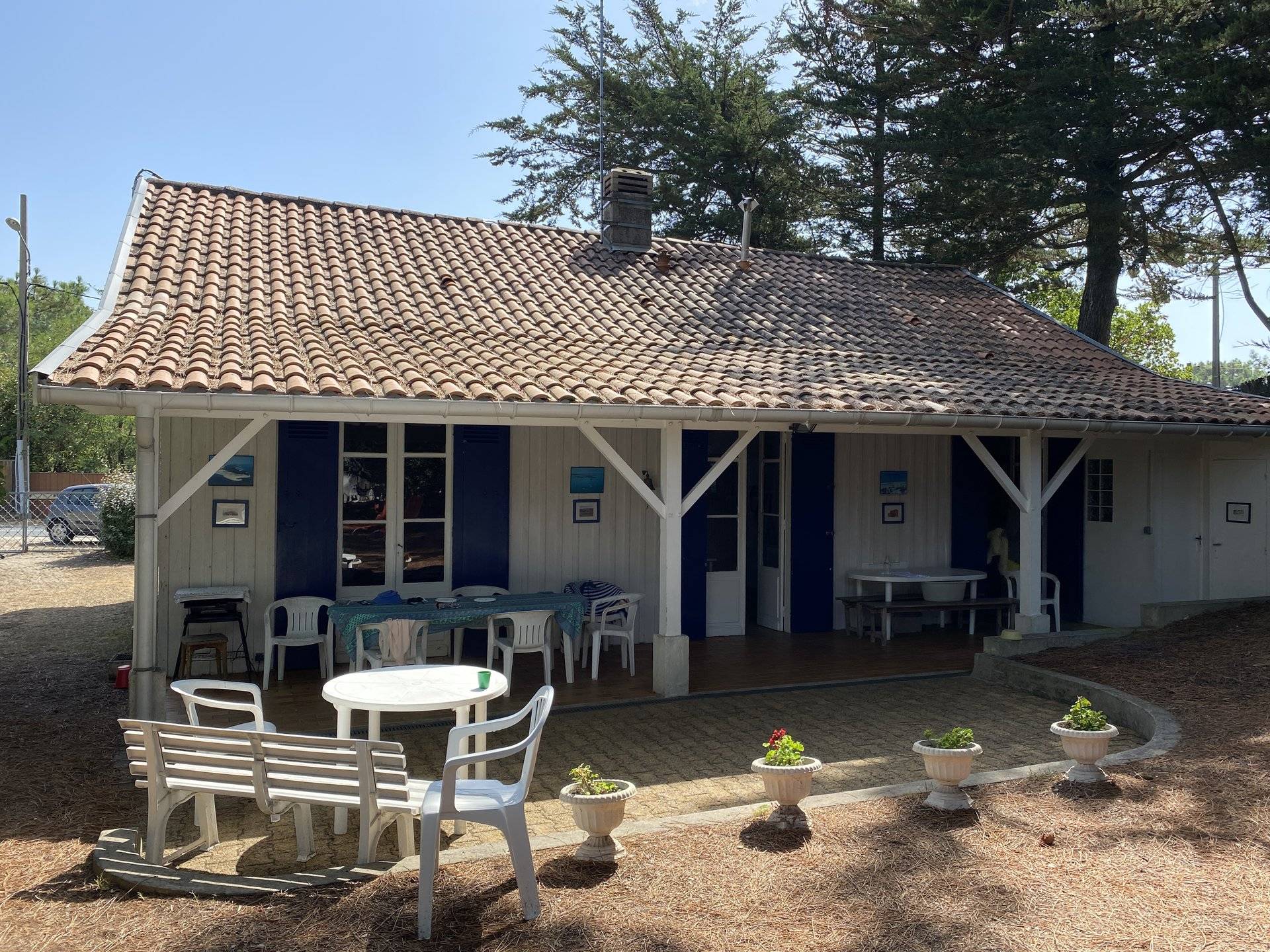 A VENDRE CAP FERRET VILLA TYPIQUE DE STYLE ARCACHONNAIS