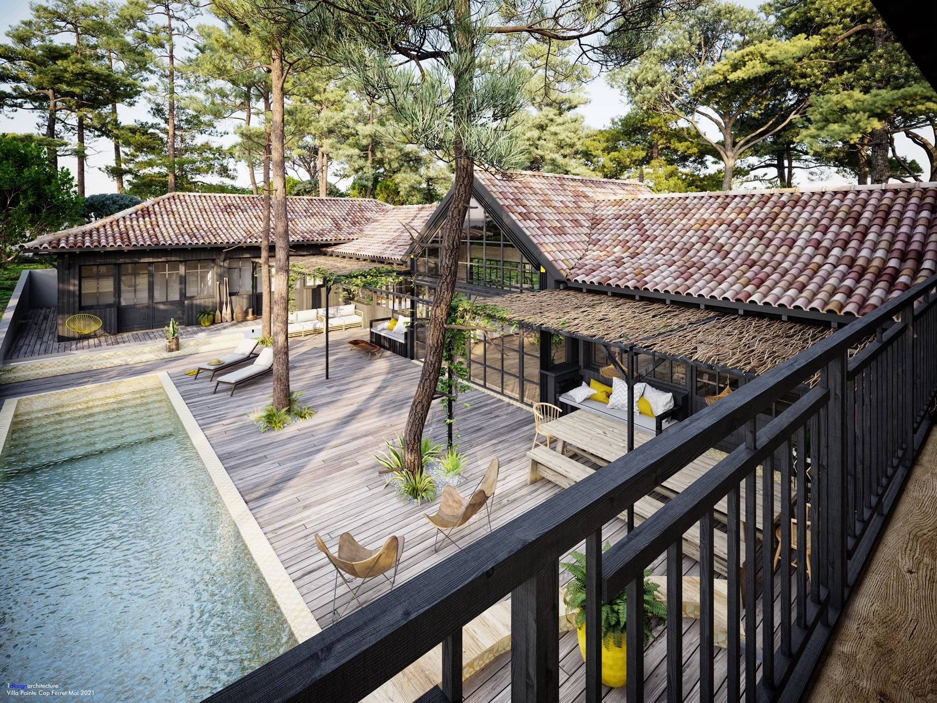 RÉNOVATION ET CONSTRUCTION VILLA ET CABANE EN BOIS AU CAP FERRET