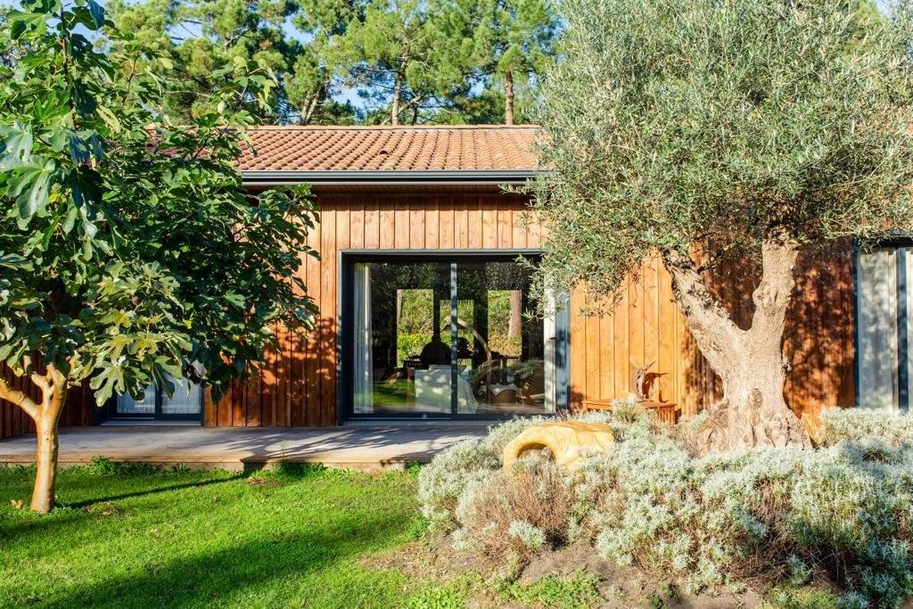VILLA EN BOIS A VENDRE DANS LES PINS PETIT PIQUEY