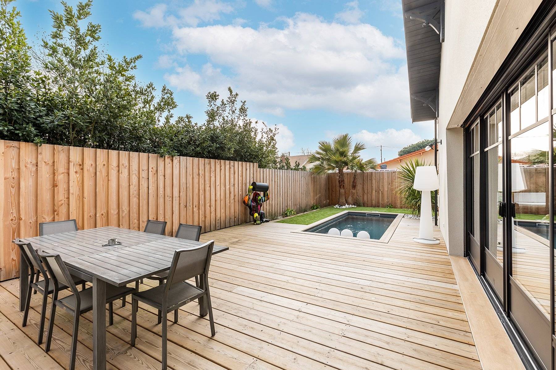 ACHAT VILLA NEUVE AVEC PISCINE A LA HUME