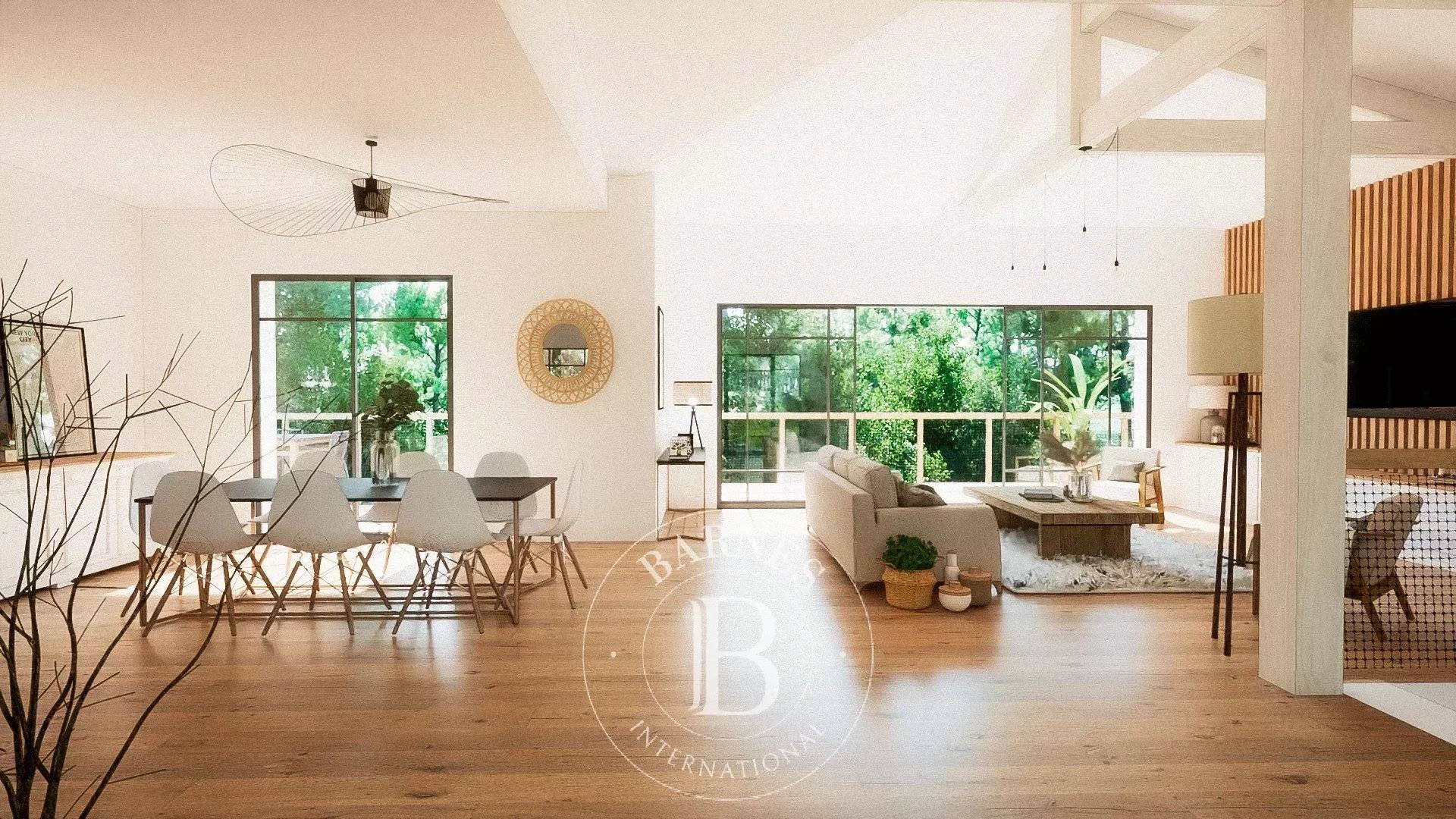 PROJET DE RÉNOVATION D'UNE VILLA AVEC PISCINE AUX ABATILLES ARCACHON 33120a