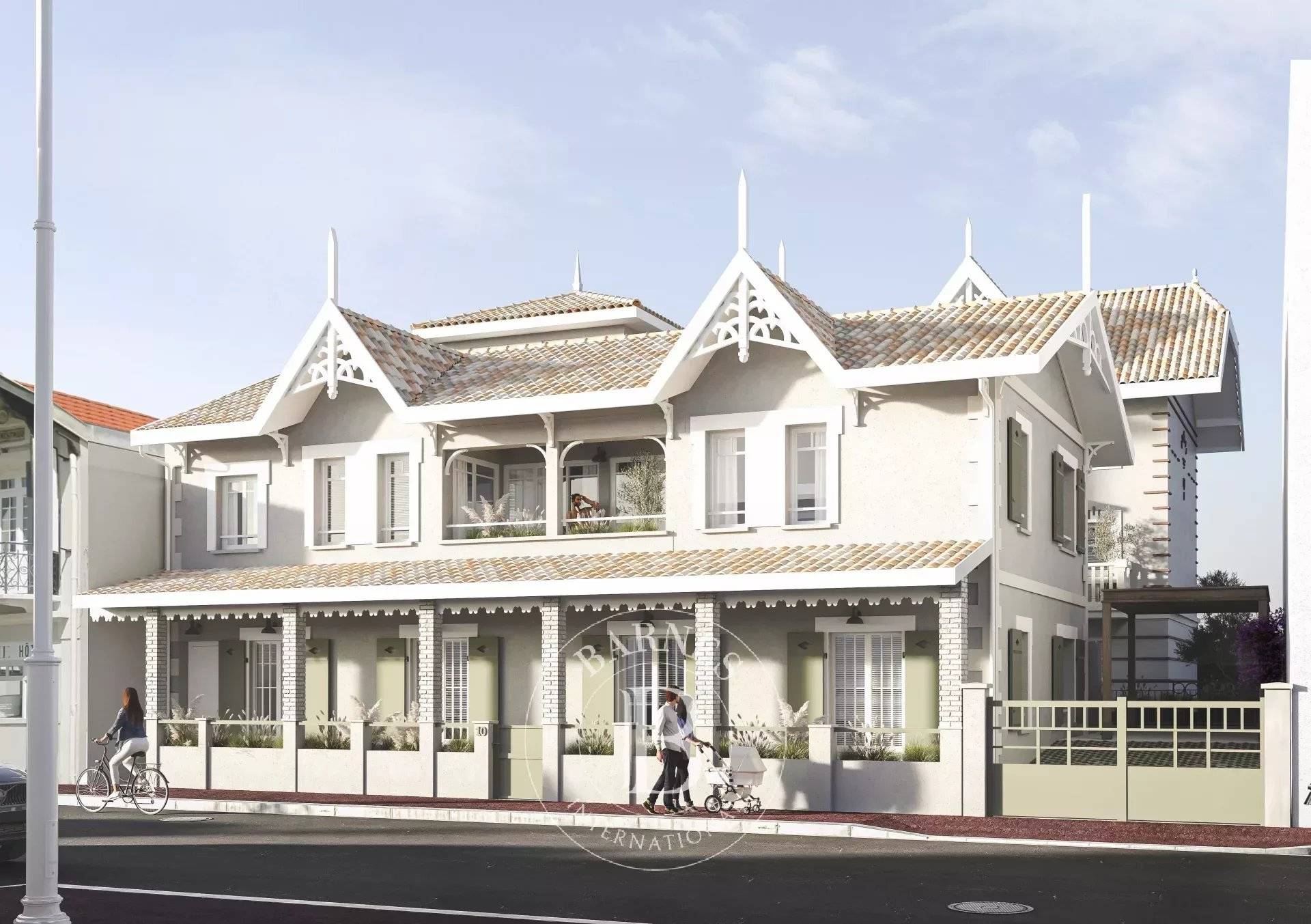 APPARTEMENT REZ DE JARDIN NEUF A VENDRE PLAGE PEREIRE ARCACHON