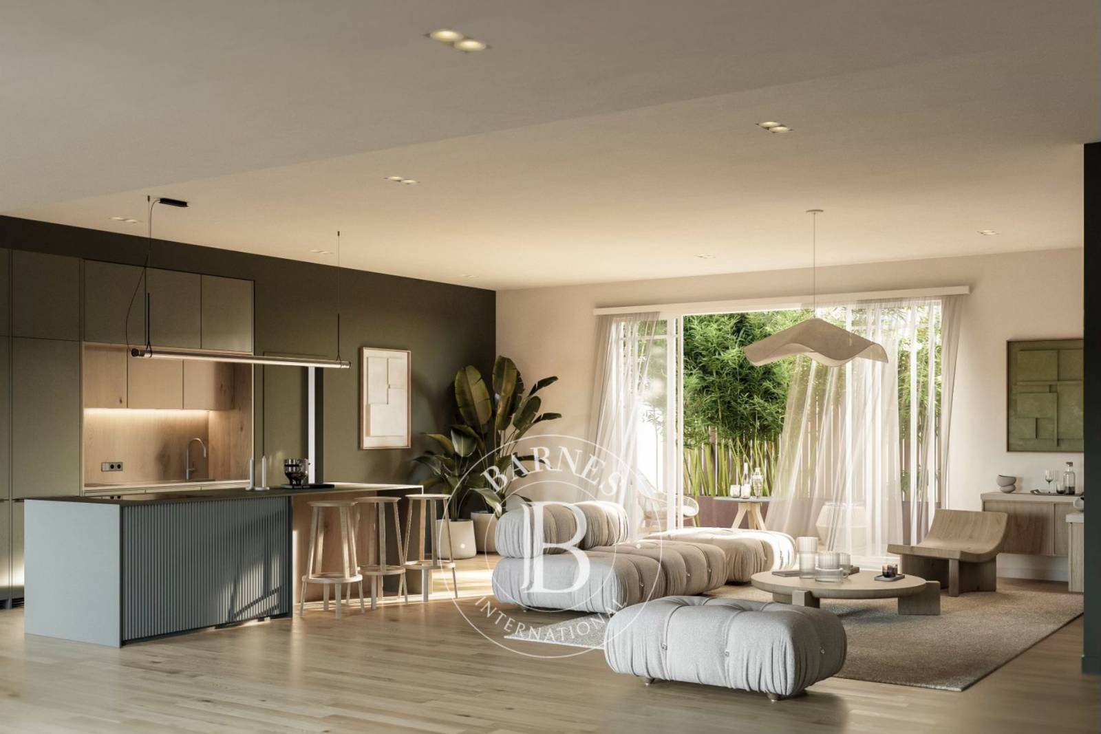 APPARTEMENT AVEC TERRASSE À 50 MÈTRES DU BASSIN