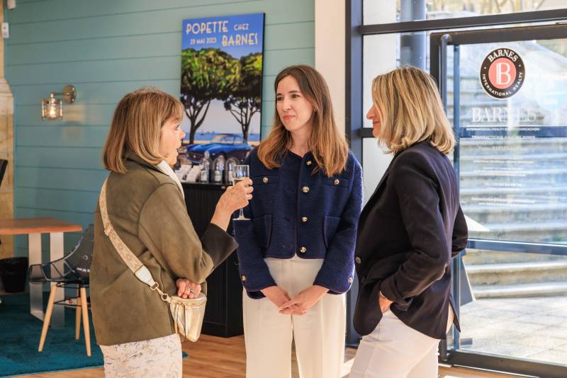 Le Printemps s’invite à l’agence BARNES Arcachon le temps d’une soirée