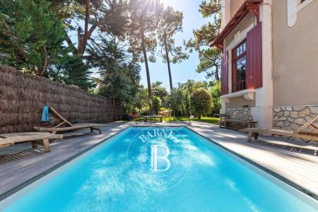 villa de luxe avec suite parentale balcon et bureau à Pyla-sur-Mer