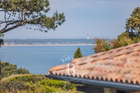 terrasse avec vue sur le Bassin d’Arcachon