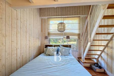 VILLA EN BOIS À 150 M DU BASSIN AU CAP FERRET