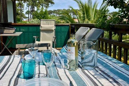 Place de parking privative et cave, appartement au Canon, Cap Ferret