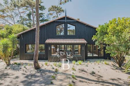 Architecture bois typique du Cap Ferret – immobilier de prestige