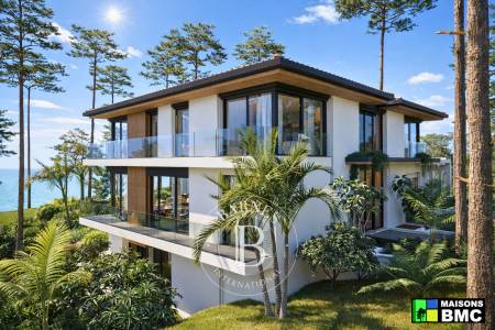 VILLA EN SECONDE LIGNE AVEC ACCÈS DIRECT À LA PLAGE, AU PYLA-SUR-MER