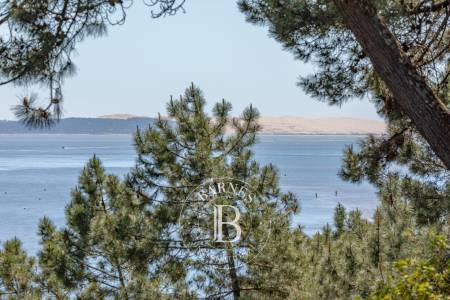 terrasse vue panoramique sur le Bassin d'Arcachon Cap Ferret