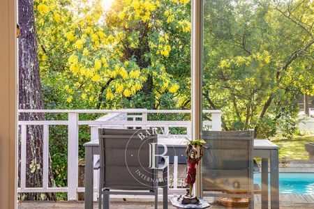 * séjour lumineux avec cheminée dans une maison de prestige