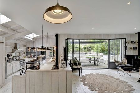 superbe villa bois avec piscine à vendre cap ferret