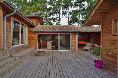 VENTE VILLA AU CAP FERRET VUE FORET