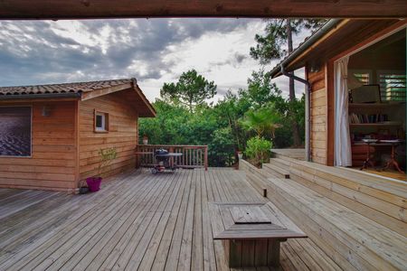 ACHAT VILLA POSITION DOMINANTE SUR LA FORET CAP FERRET