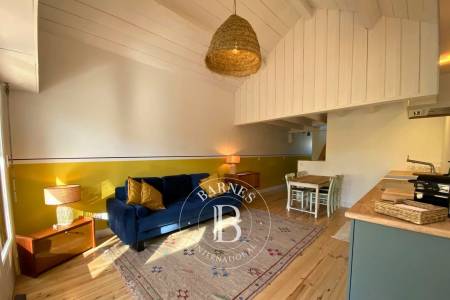 appartement rénové presqu’île Cap Ferret vue végétation locale