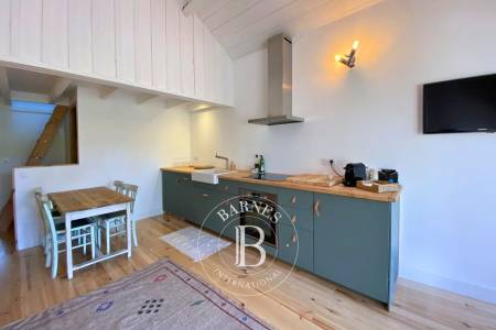 appartement lumineux Cap Ferret avec cuisine équipée tendance