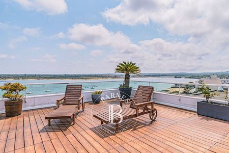 appartement première ligne Arcachon rooftop vue plage et port