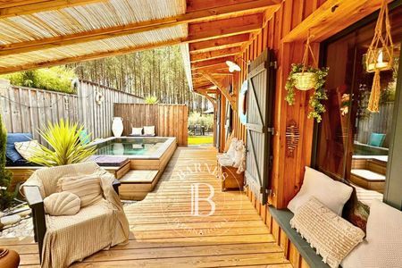 cuisine ouverte appartement Lège-Cap Ferret agence immobilière