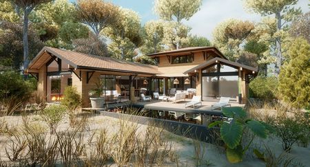 CONSTRUCTION VILLA D'ARCHITECTE AU PYLA