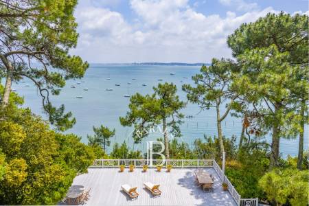 villa d’architecte vue Bassin d’Arcachon Presqu’île du Cap Ferret