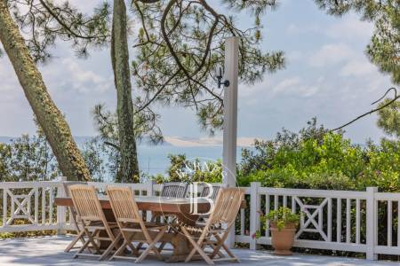 maison avec vue sur l’Île aux Oiseaux et la Dune du Pilat