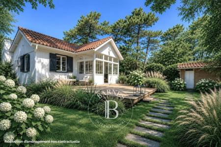 VILLA FERRET CAPIENNE À RÉNOVER AU CŒUR DES 44 HECTARES AU CAP FERRET