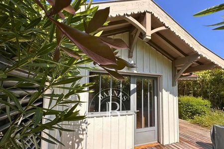 cabanes avec terrasse et cuisine extérieure Cap Ferret