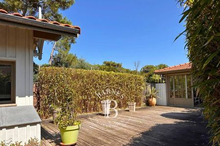 cabanes à vendre Cap Ferret triangle d’or terrain arboré